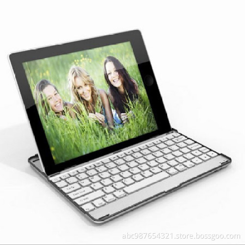 Aluminum Mobile Carry-on Bluetooth 3.0 Wireless Keyboard for